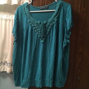 Blue teal Shirt